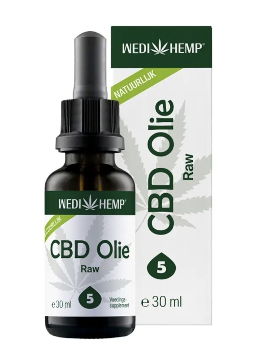 CBD Olie Raw 5% 30 ml