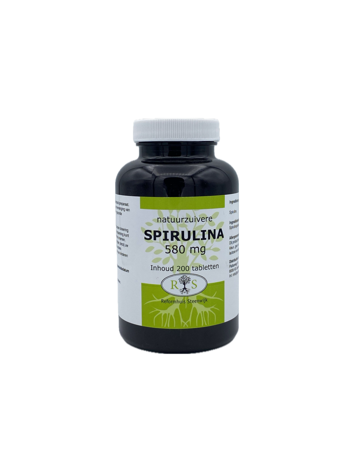 Natuurzuivere Spirulina 580 mg 200 tab