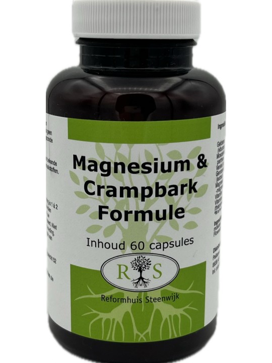 Magnesium & Crampbark formule 60 caps