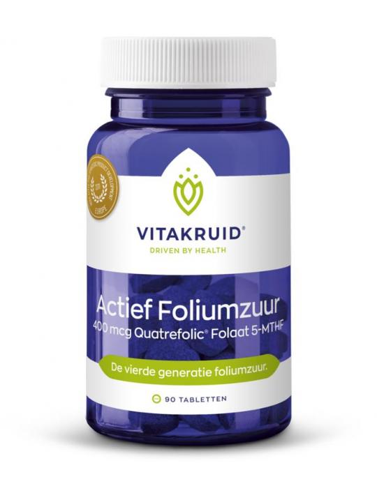 Actief foliumzuur 400 mcg