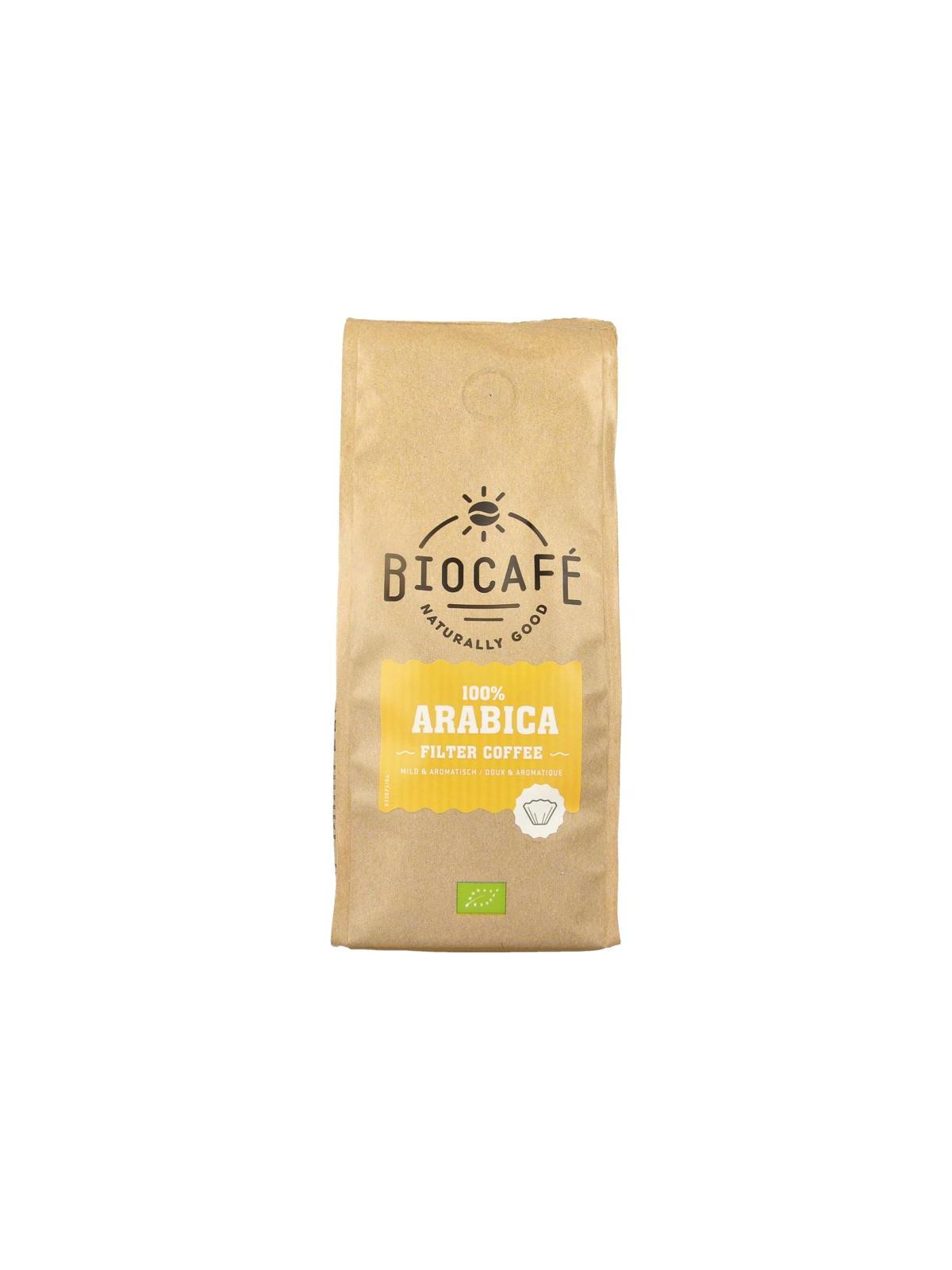 Filterkoffie 100% arabica bio