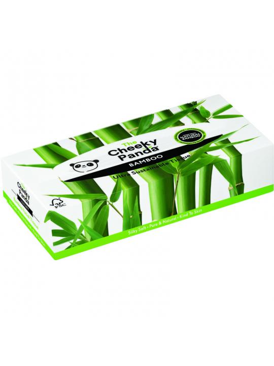 Bamboo tissues box 3laags