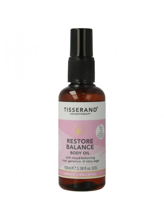 Restore balance massage & body oil