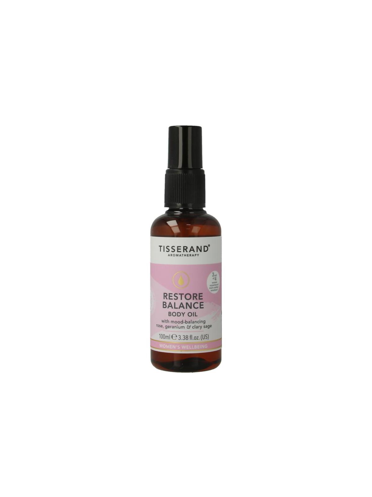 Restore balance massage & body oil