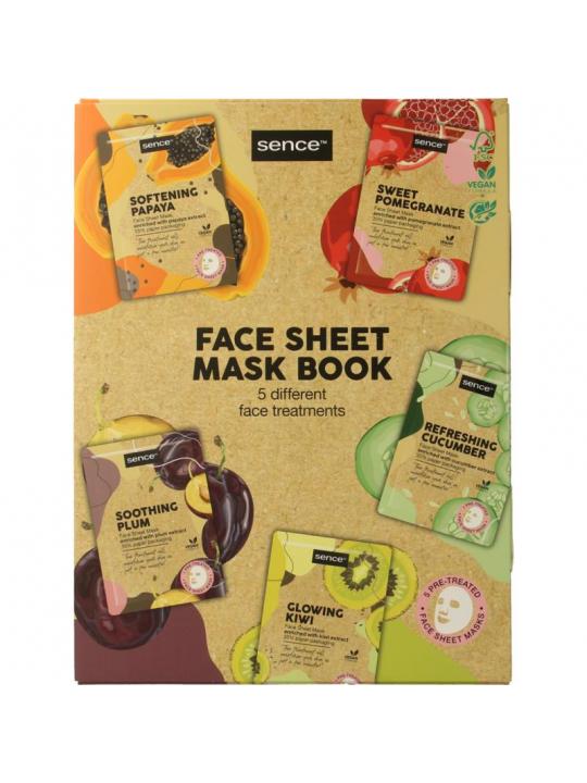 Planet love book face mask