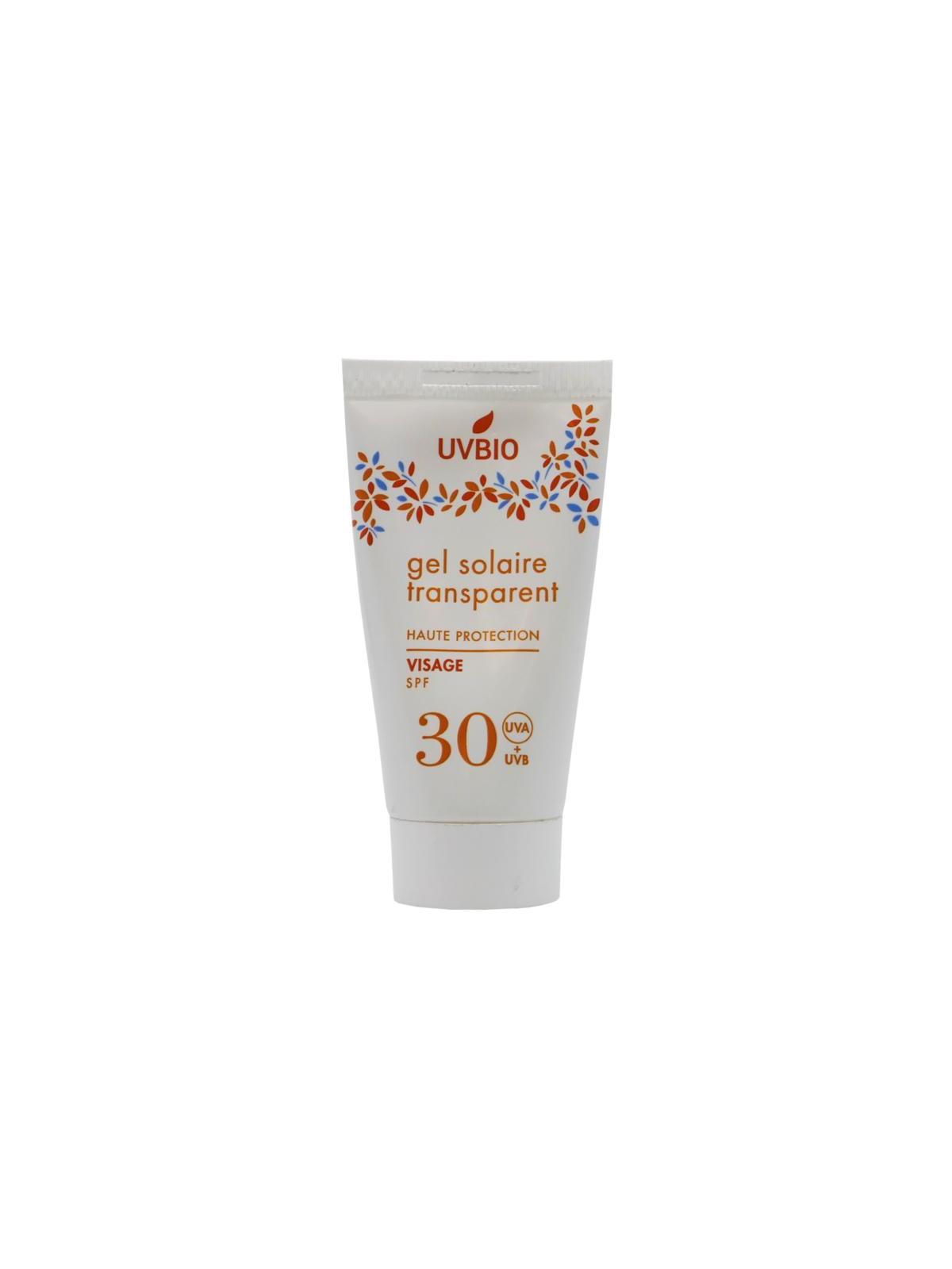 Sunscreen face gel bio SPF30