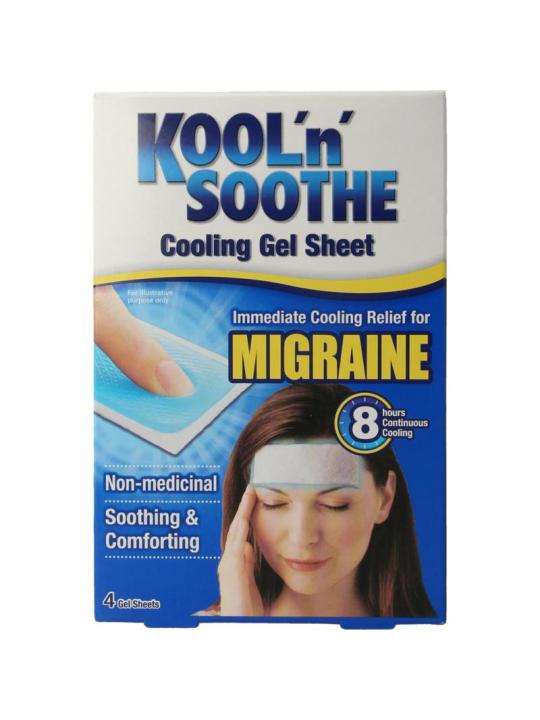 Migraine gelstrips