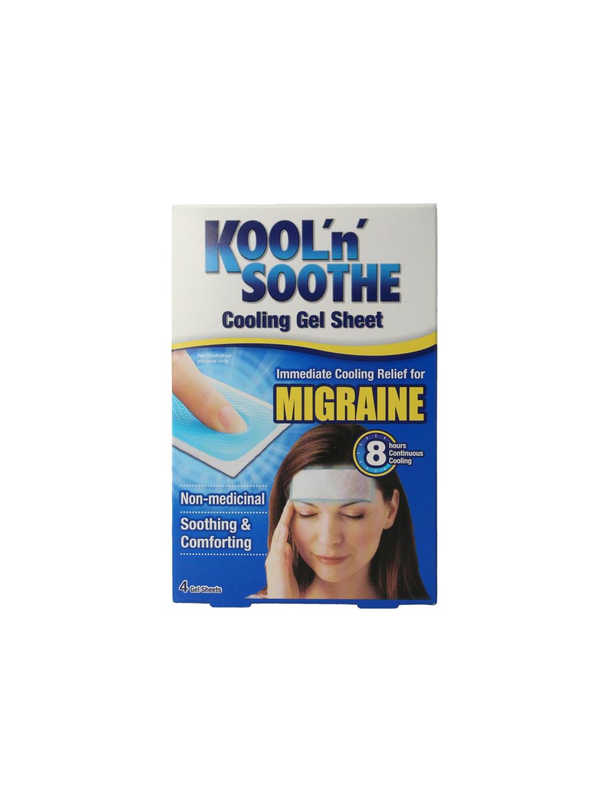 Migraine gelstrips