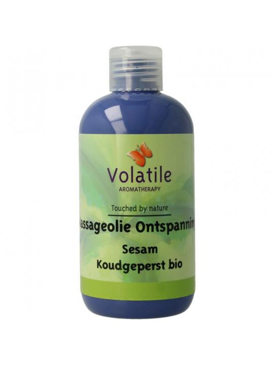 Massageolie sesam ontspanning