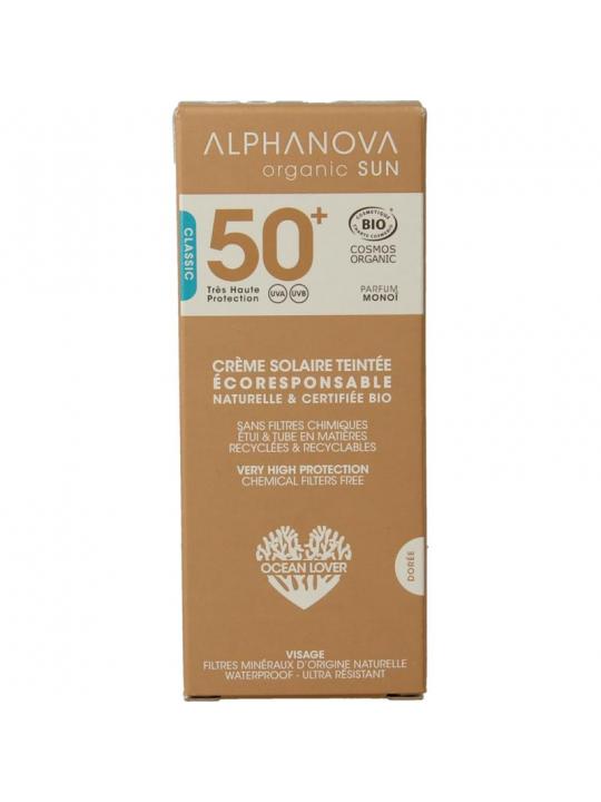 Sun gekleurde dagcreme classic vegan SPF50+