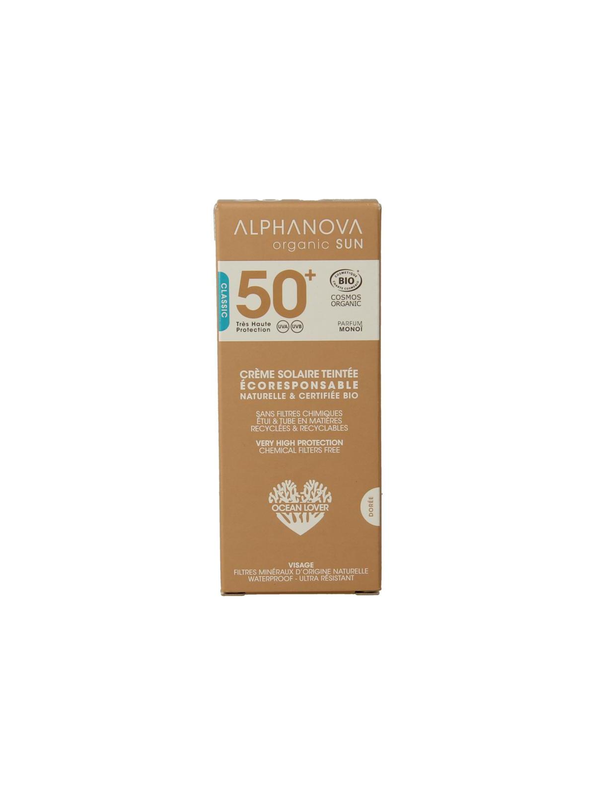 Sun gekleurde dagcreme classic vegan SPF50+