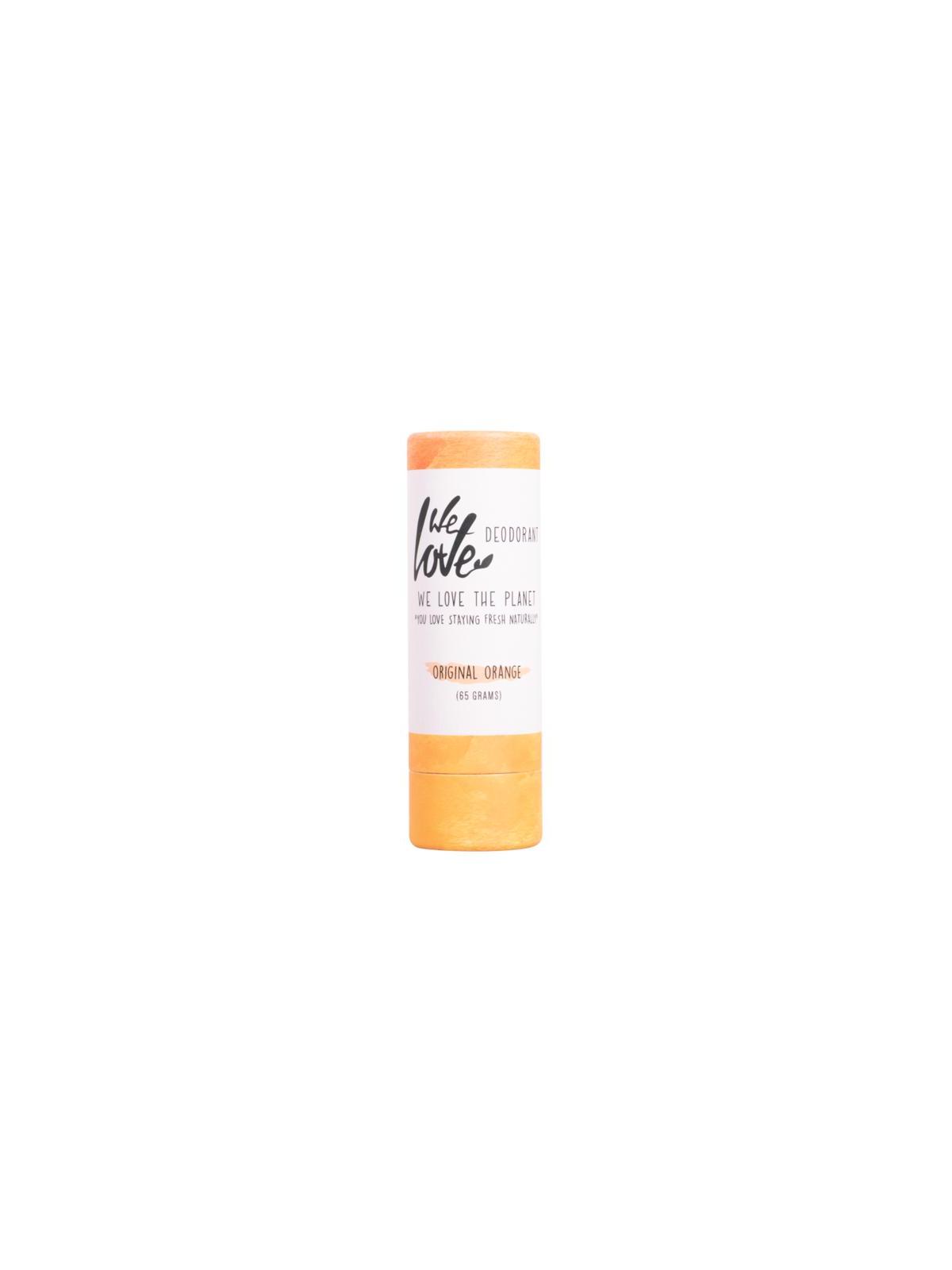 100% Natural deodorant stick original orange