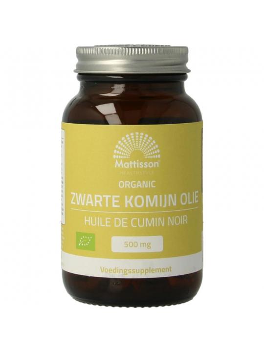 Organic zwarte komijn 500mg bio