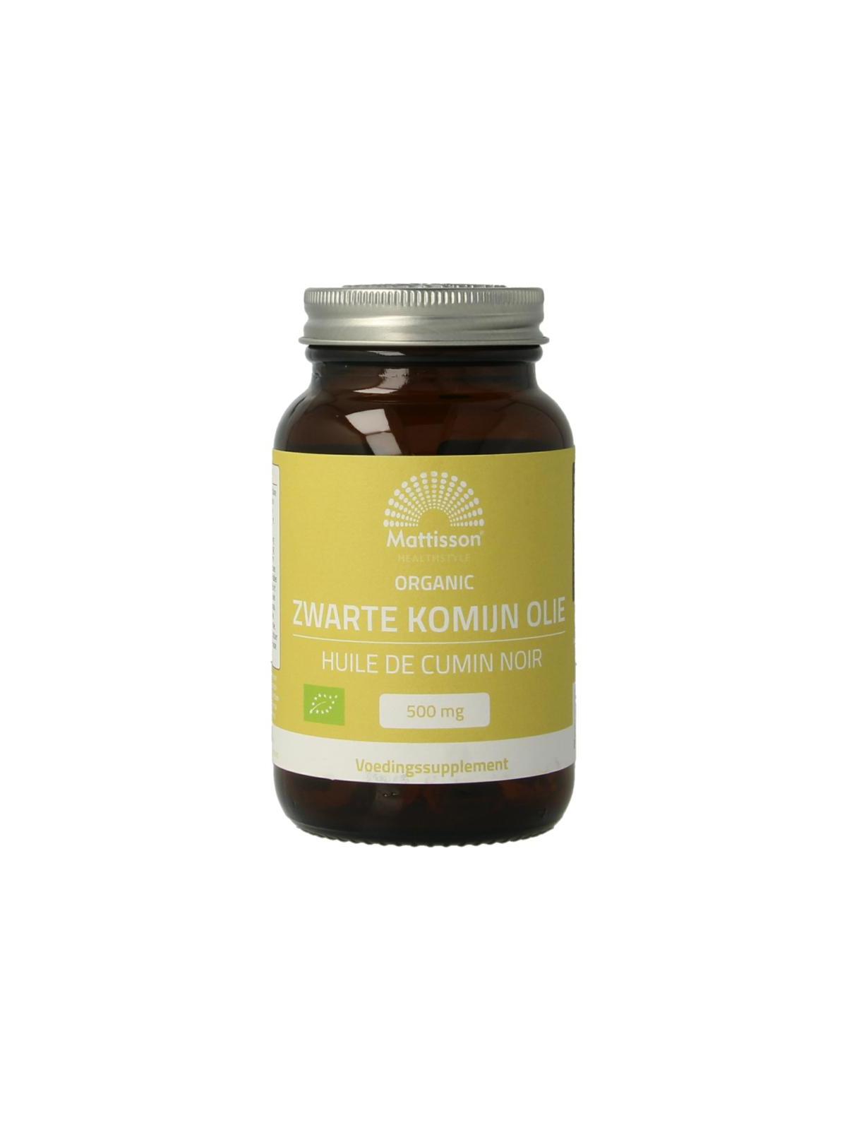 Organic zwarte komijn 500mg bio