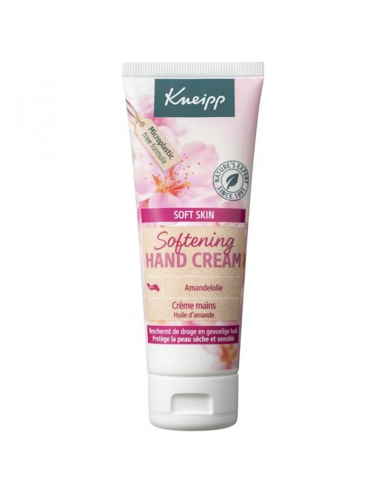 Soft skin softening hand cream amandolie