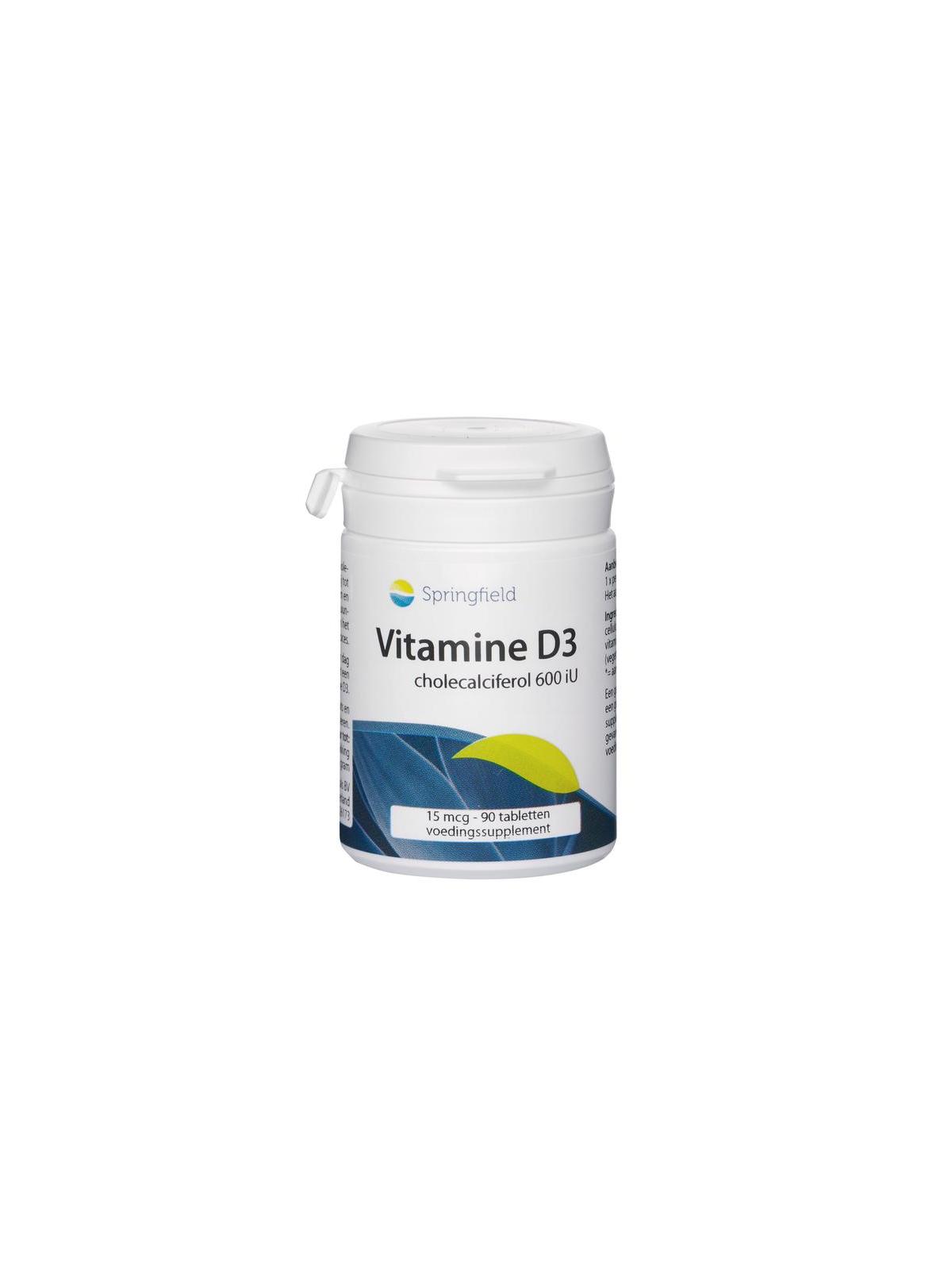 Vitamine D3 600IU