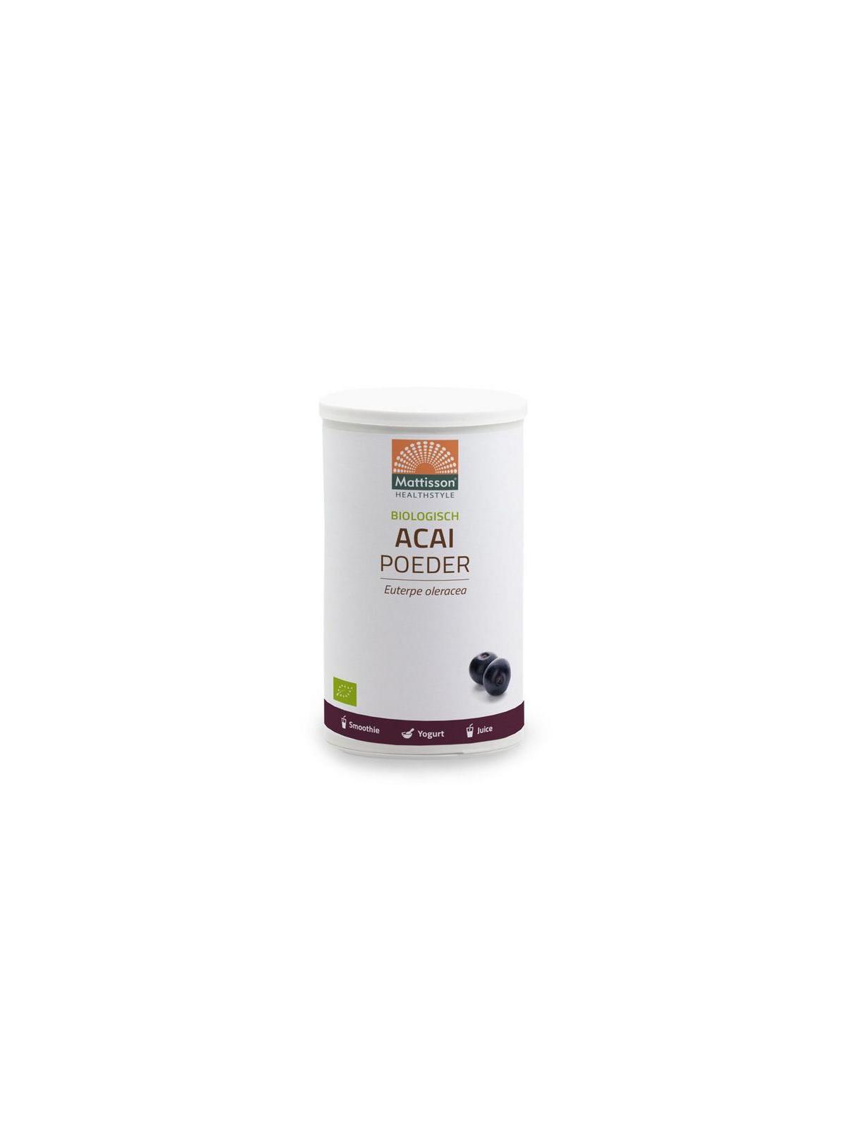 Acai poeder Euterpe oleracea organic bio