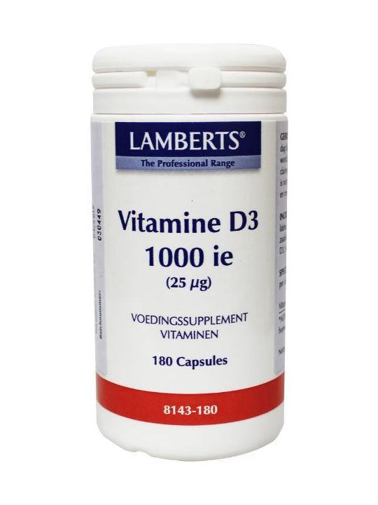 Vitamine D3 1000IE/25mcg