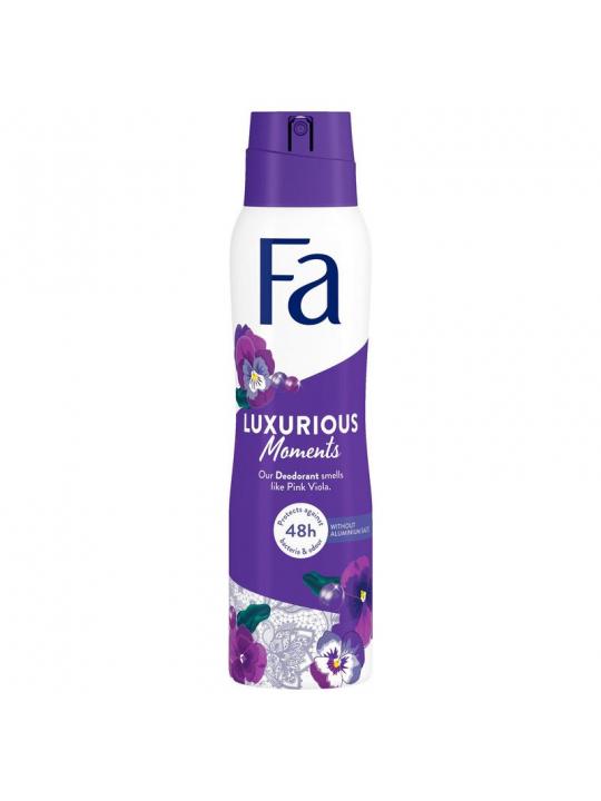 Deodorant spray luxurious moments