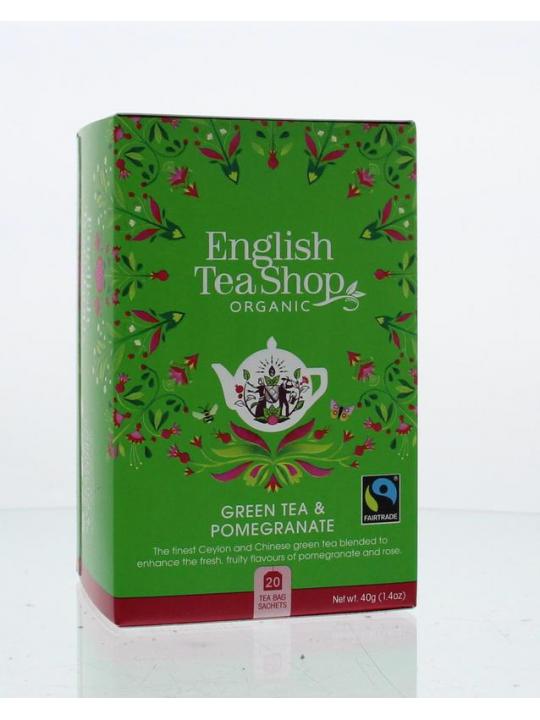 Green tea pomegranate bio