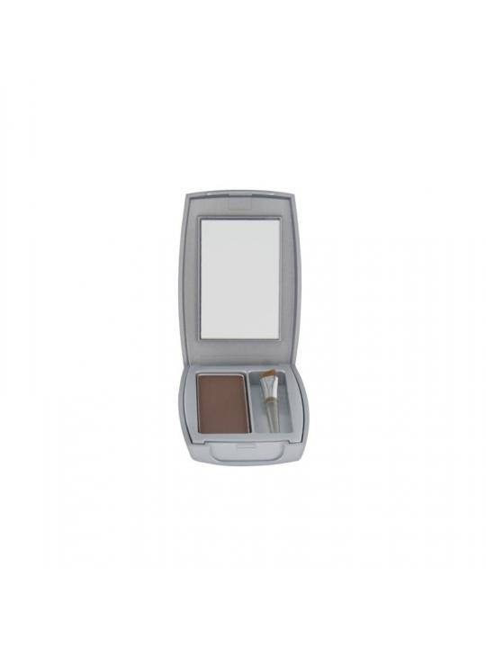 Compact powder dark brown