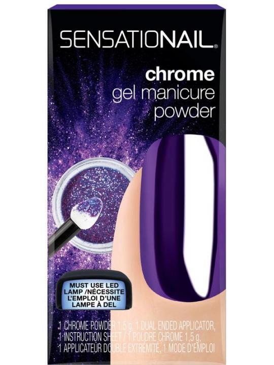 Chrome powder purple