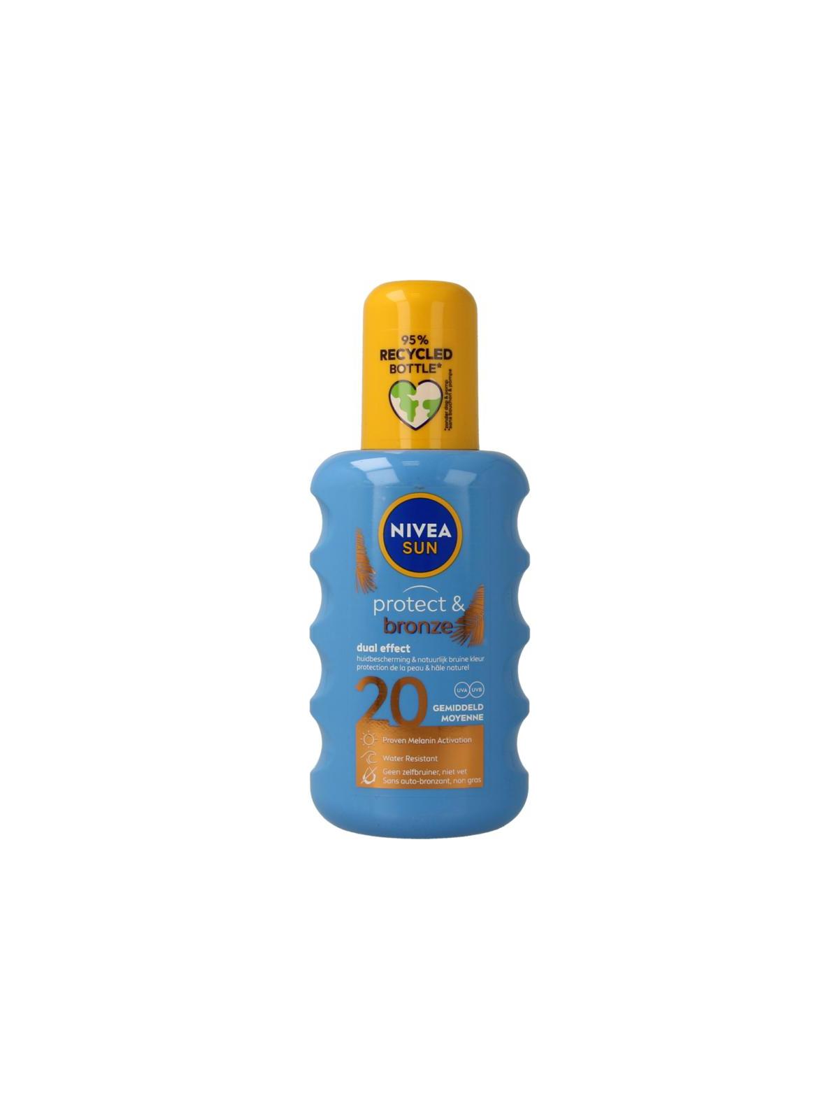 Sun protect & bronze zonnespray SPF20