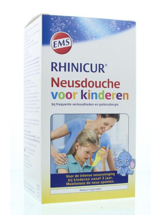 Neusdouche kind met 4 zakjes