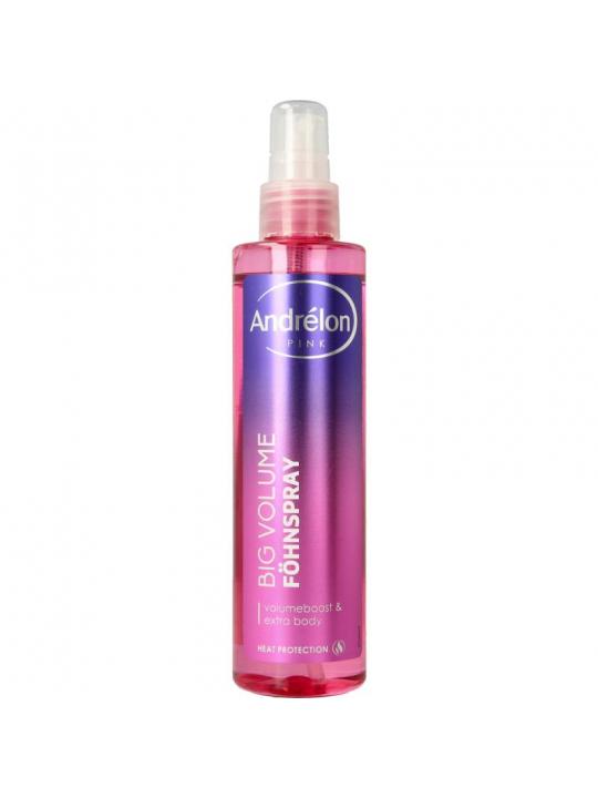 Pink big volume fohnspray