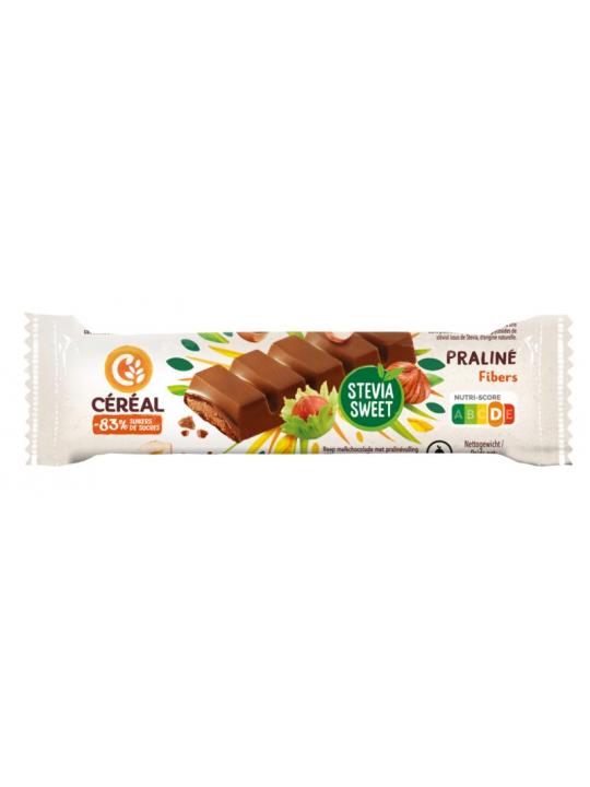 Chocolade reep praline stevia