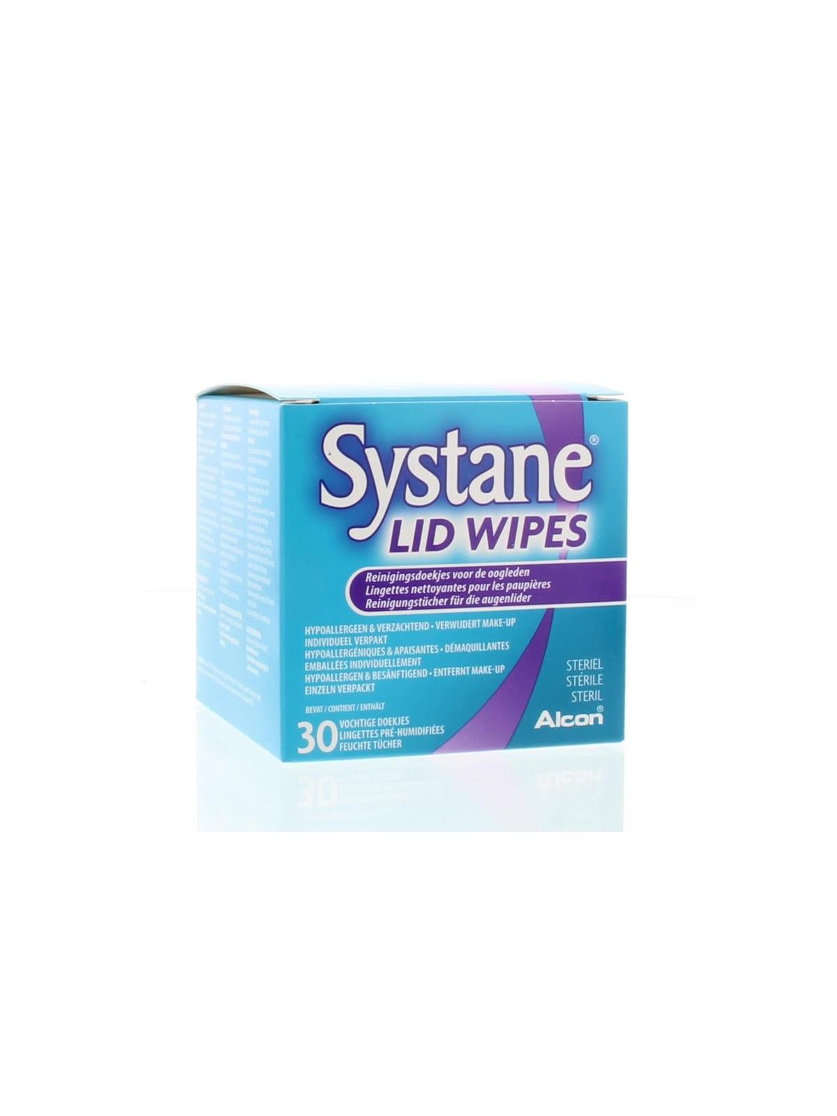 Lid wipes reinigingsdoekjes