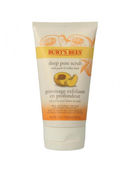 Gezichtscrub peach & willowbark