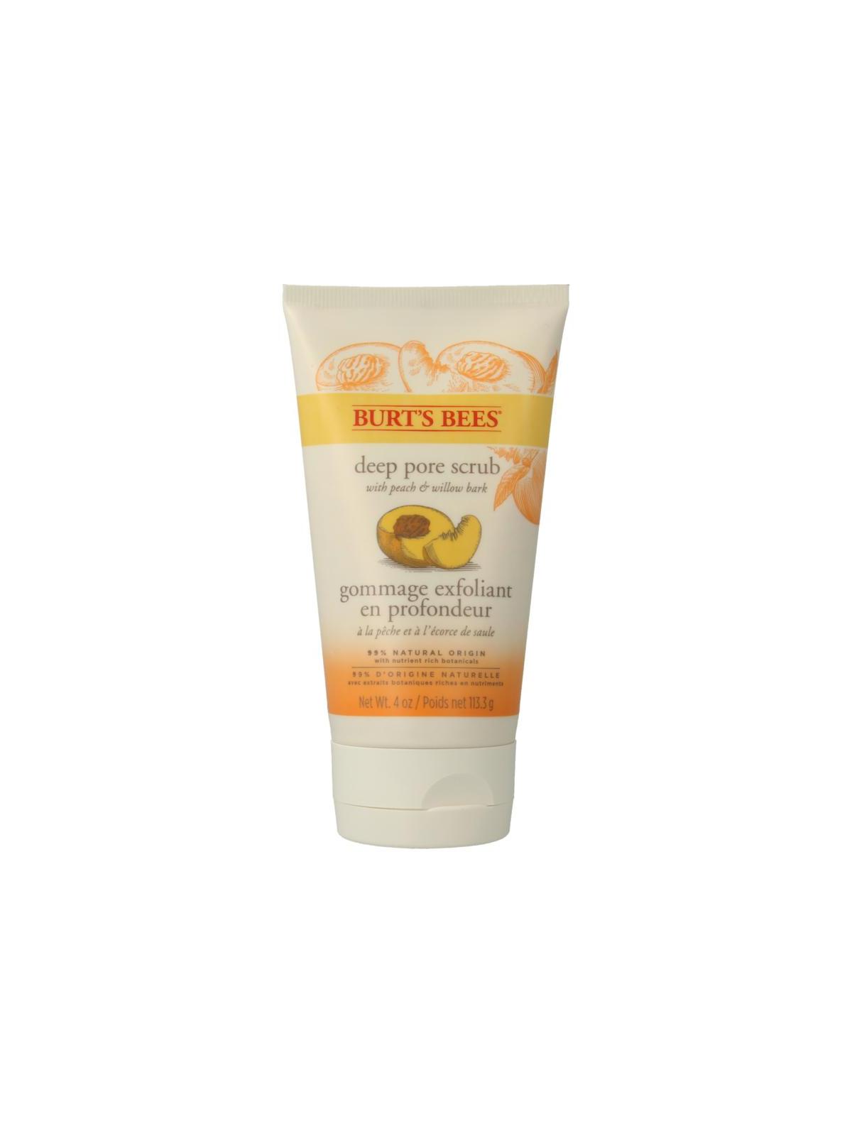 Gezichtscrub peach & willowbark