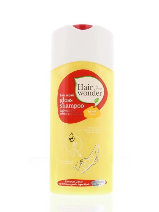 Hair repair gloss shampoo blonde hair