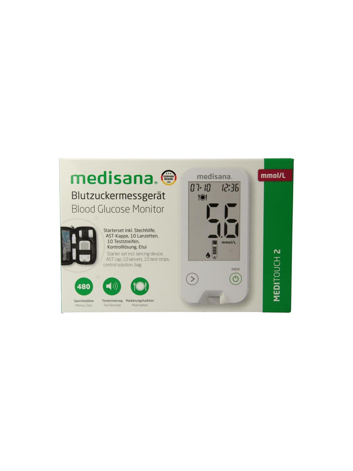 Meditouch 2 glucosemeter USB