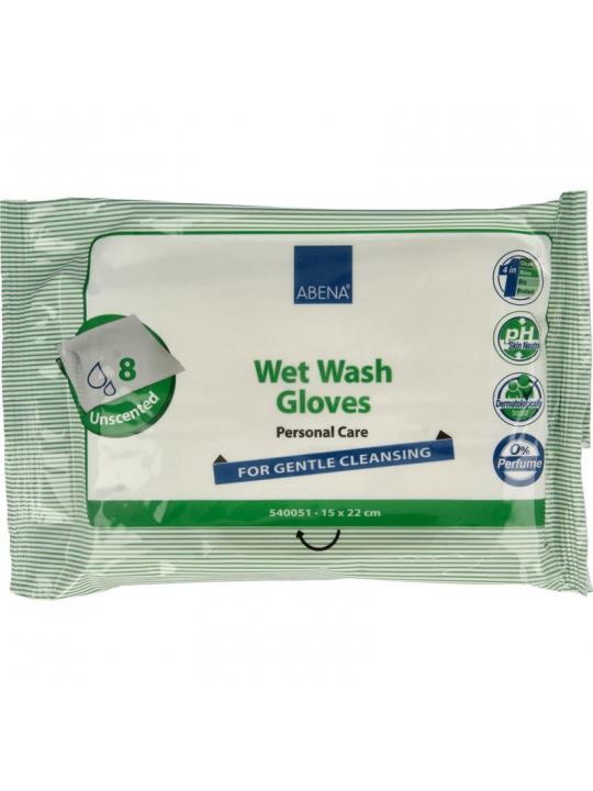 Wet wash washandjes verzorgend