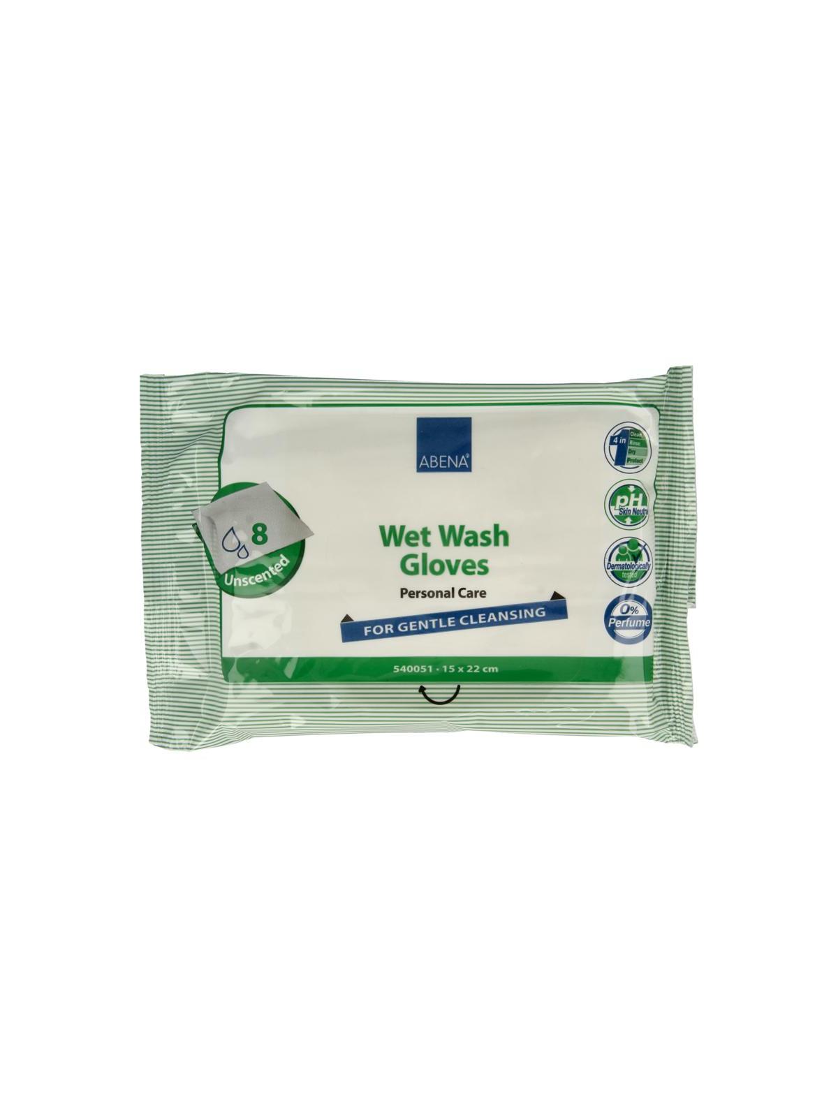 Wet wash washandjes verzorgend