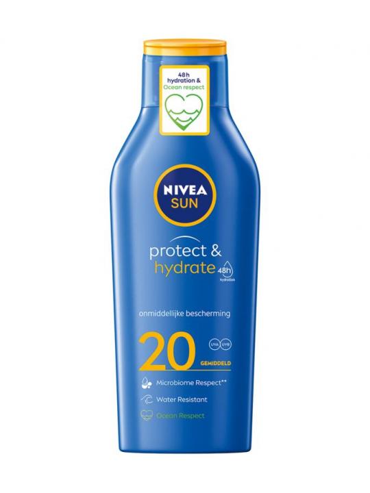 Sun protect & hydrate zonnemelk SPF20