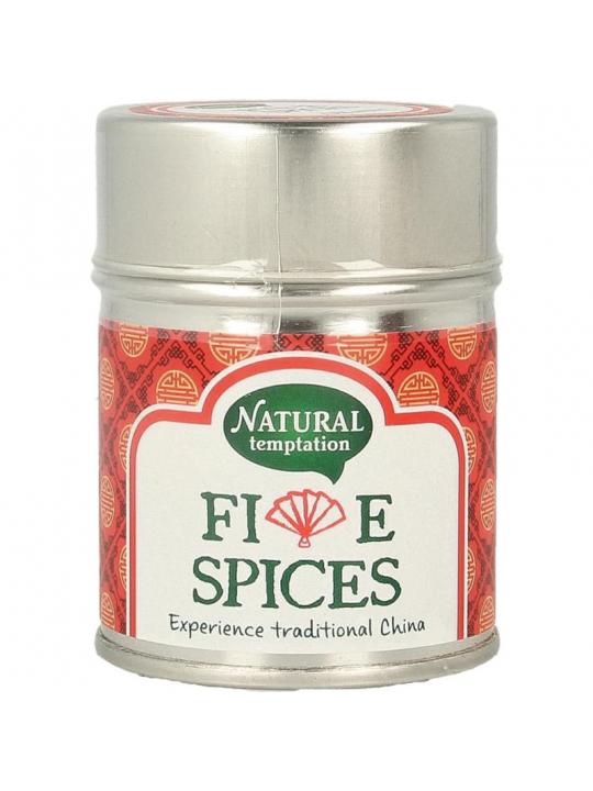 Five spices blikje natural spices bio