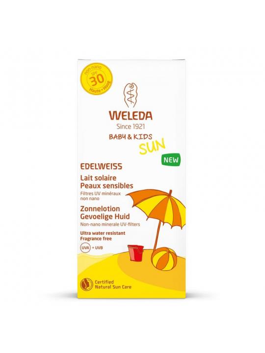 Edelweiss zonnelotion gevoelige huid SPF30