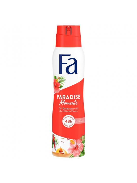 Deodorant spray paradise moments