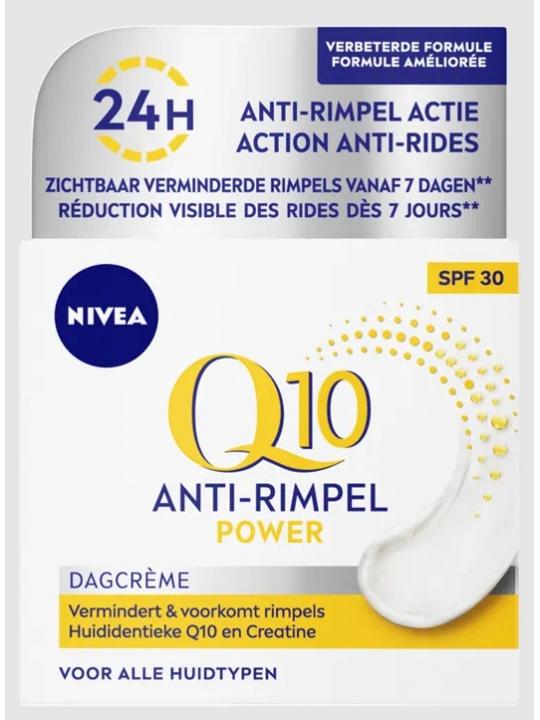 Dagcreme Q10 power anti rimpel SPF30