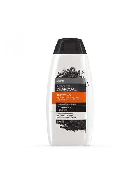 Charcoal body wash