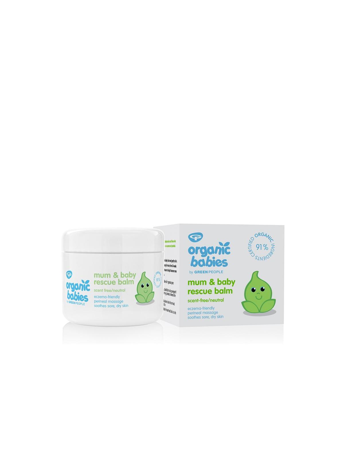 Organic babies mum & baby rescue balm scent free