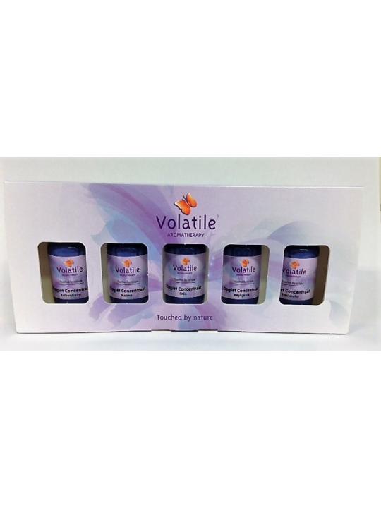 Cadeauverpakking sauna opgiet 5x30ml