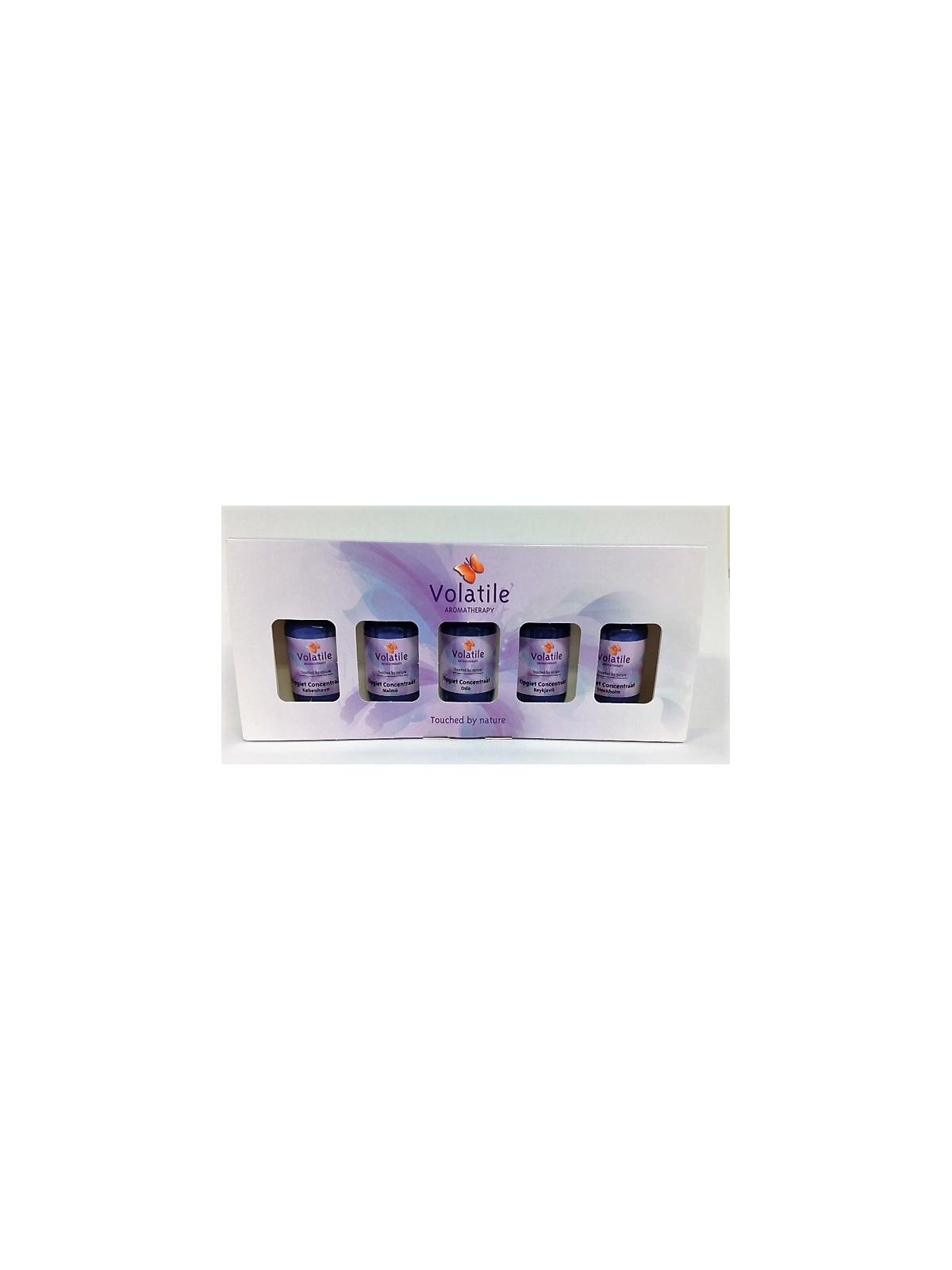 Cadeauverpakking sauna opgiet 5x30ml