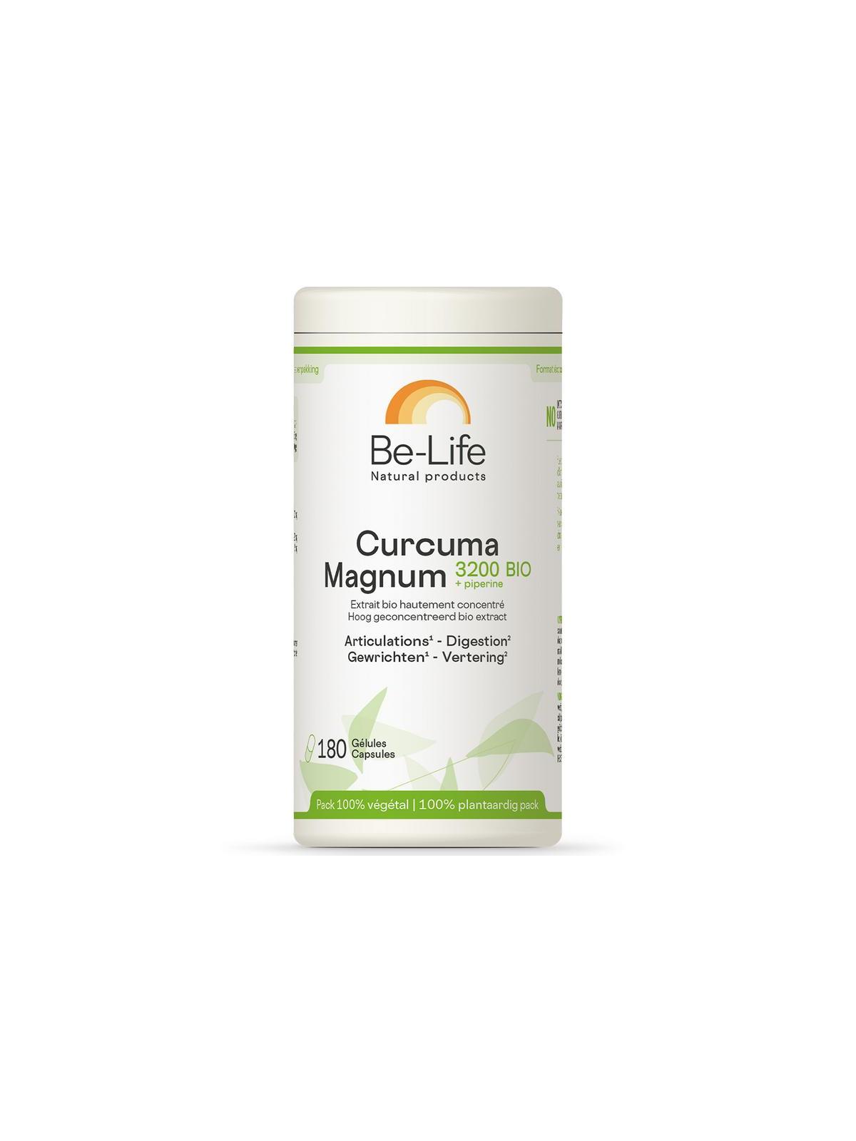 Curcuma magnum 3200 & piperine bio