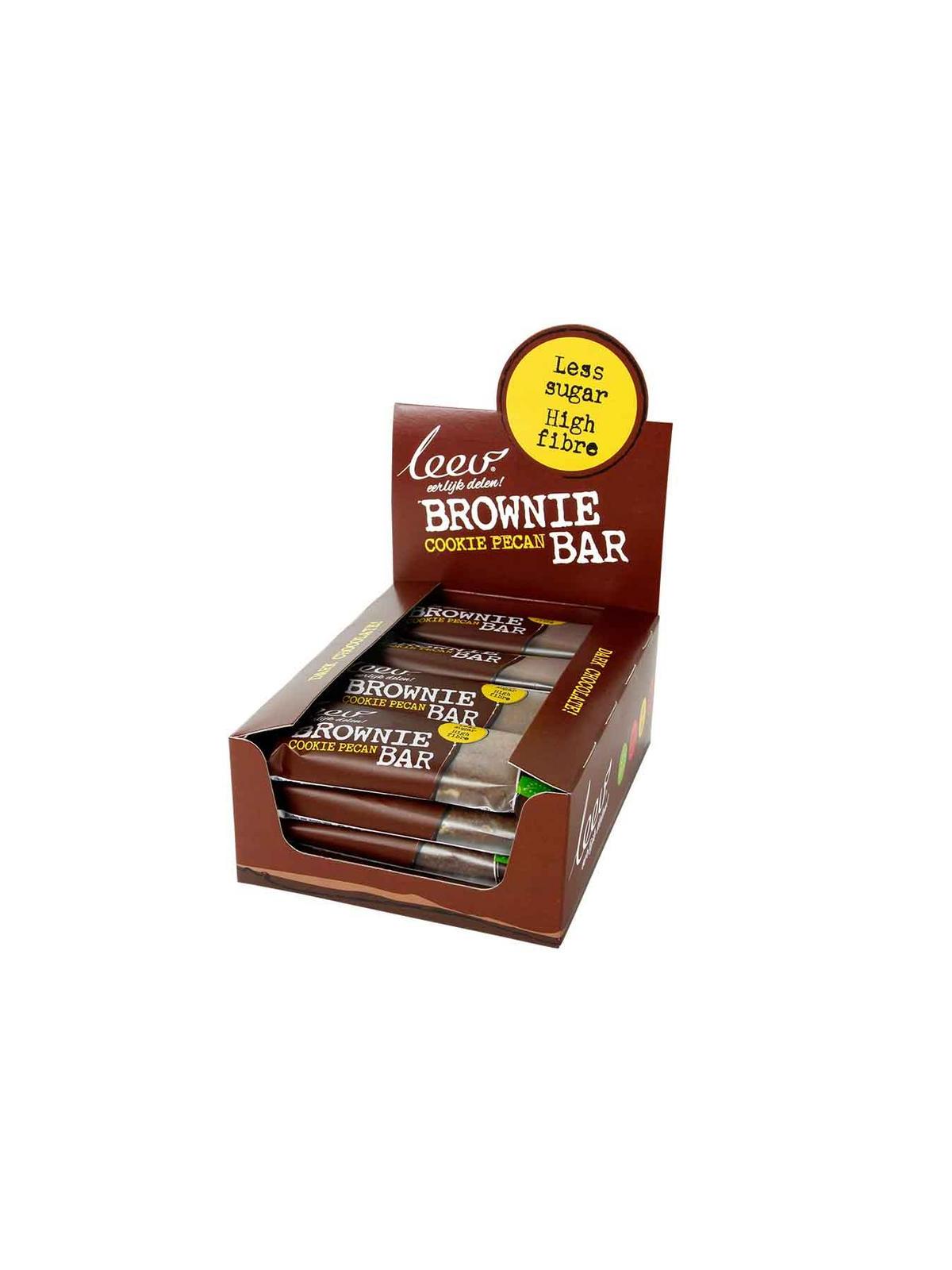 Cookiebar brownie pecan & granen 35 gram bio