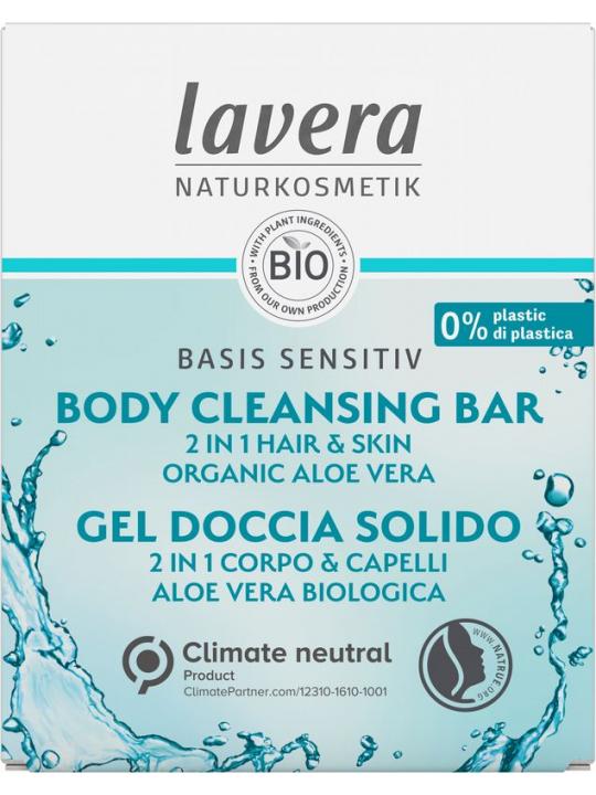 Basis Sensitiv body cleansing bar 2-in-1 bio