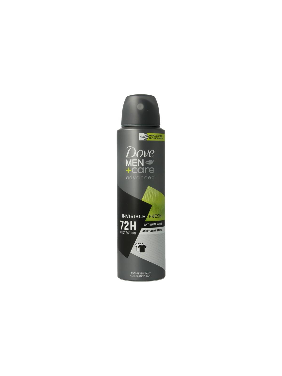 Deodorant spray men+ care invisible fresh